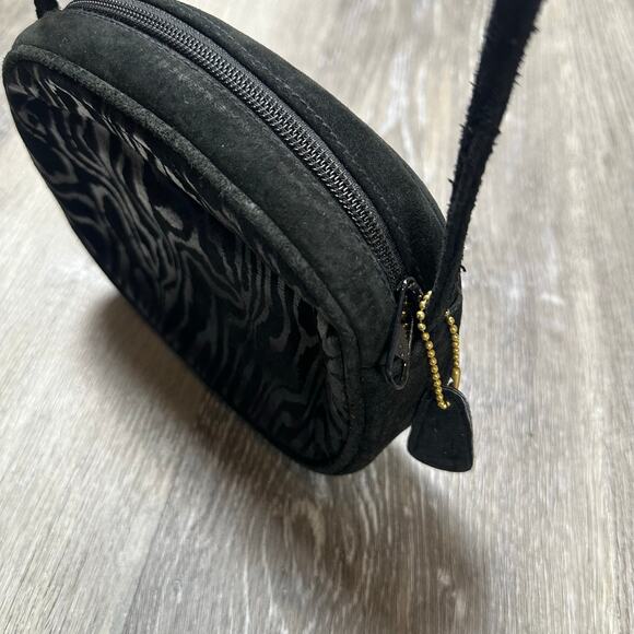 Aspects Vintage Black Zebra Animal Print Bag - Picture 3 of 4